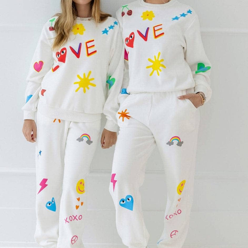Women's Love Doodle Set