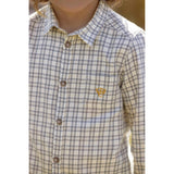 Plaid Long Sleeve Button-Down Shirt