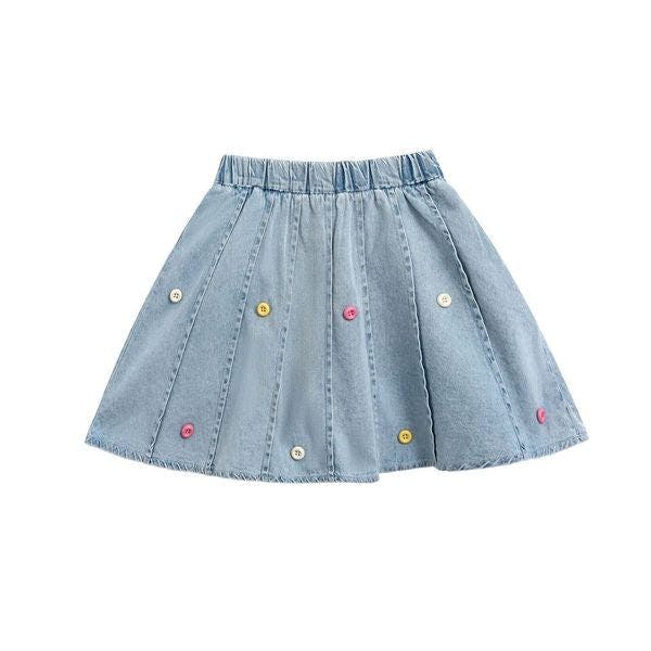 Multicolor Skort Cardigan Set