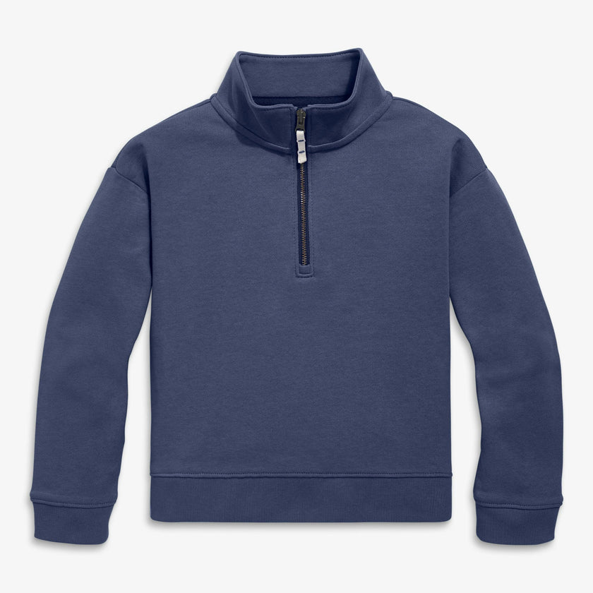 Kids quarter zip sweatshirt