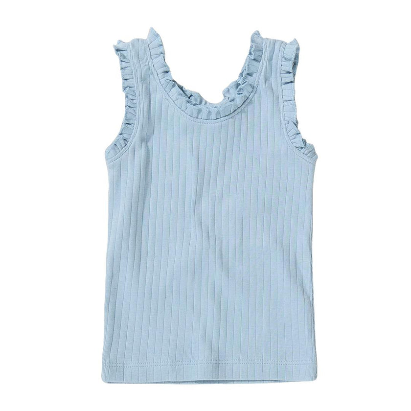 Joy Ruffle Rib Tank