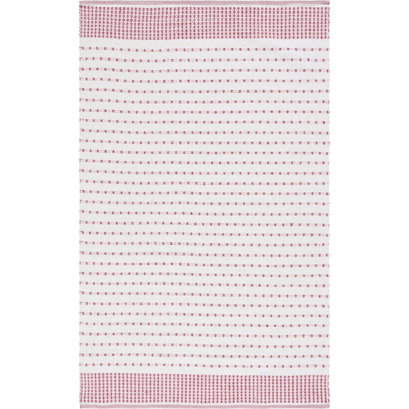 Montauk Dottie Rug, Red
