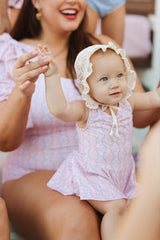 Baby Bitsy Swim Dress in Raquel Pink Floral