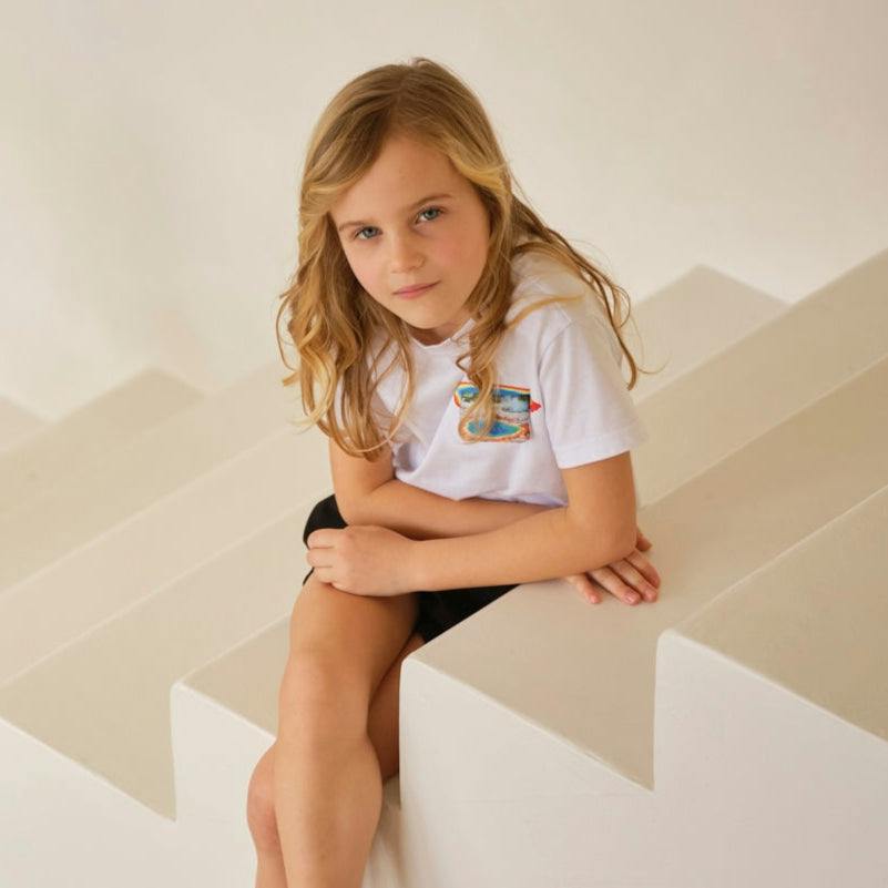 Grand Prismatic Spring Gift Box with Secret Rainbow Pocket Kids Tee, Book, and Activities