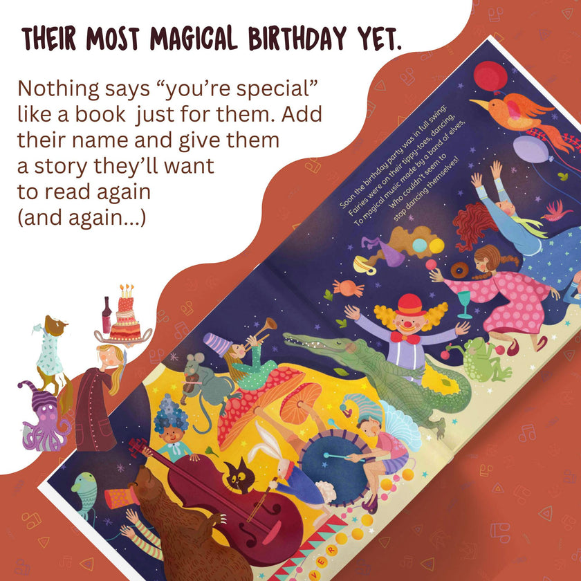 My Magical, Amazing, Fabulous Birthday Party (personalized Birthday Book)