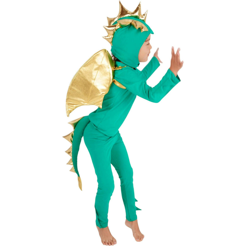 Emerald Sky Dragon Pajama Costume