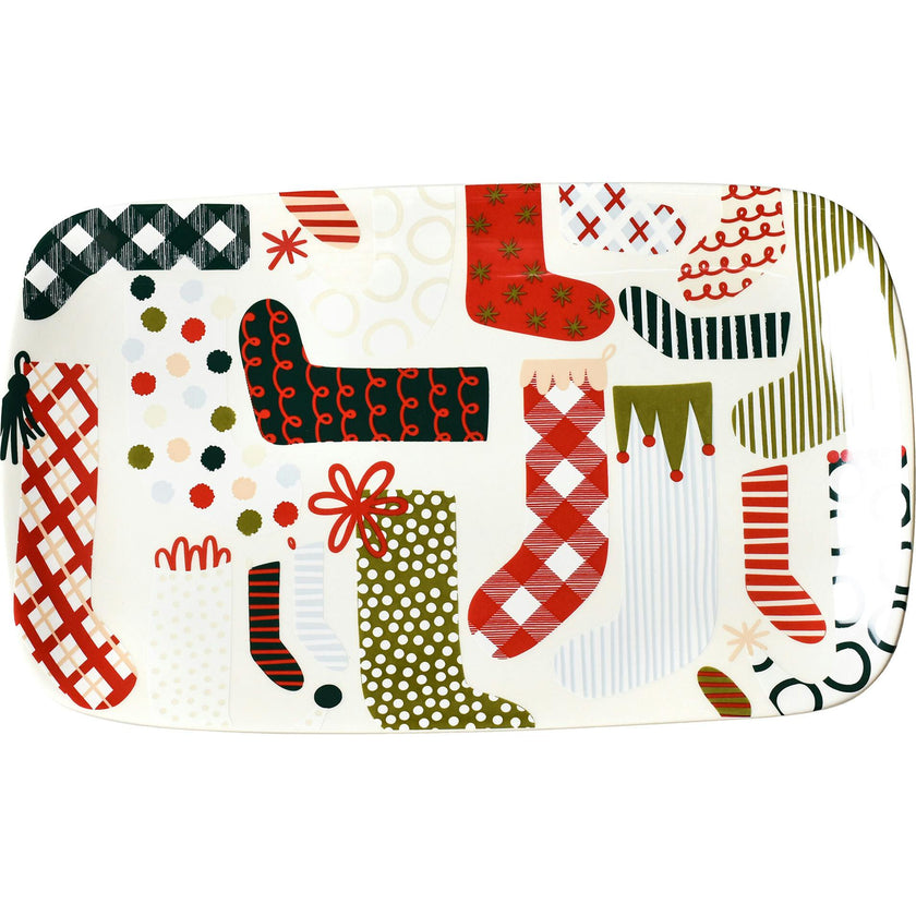 Stockings Rectangle Platter
