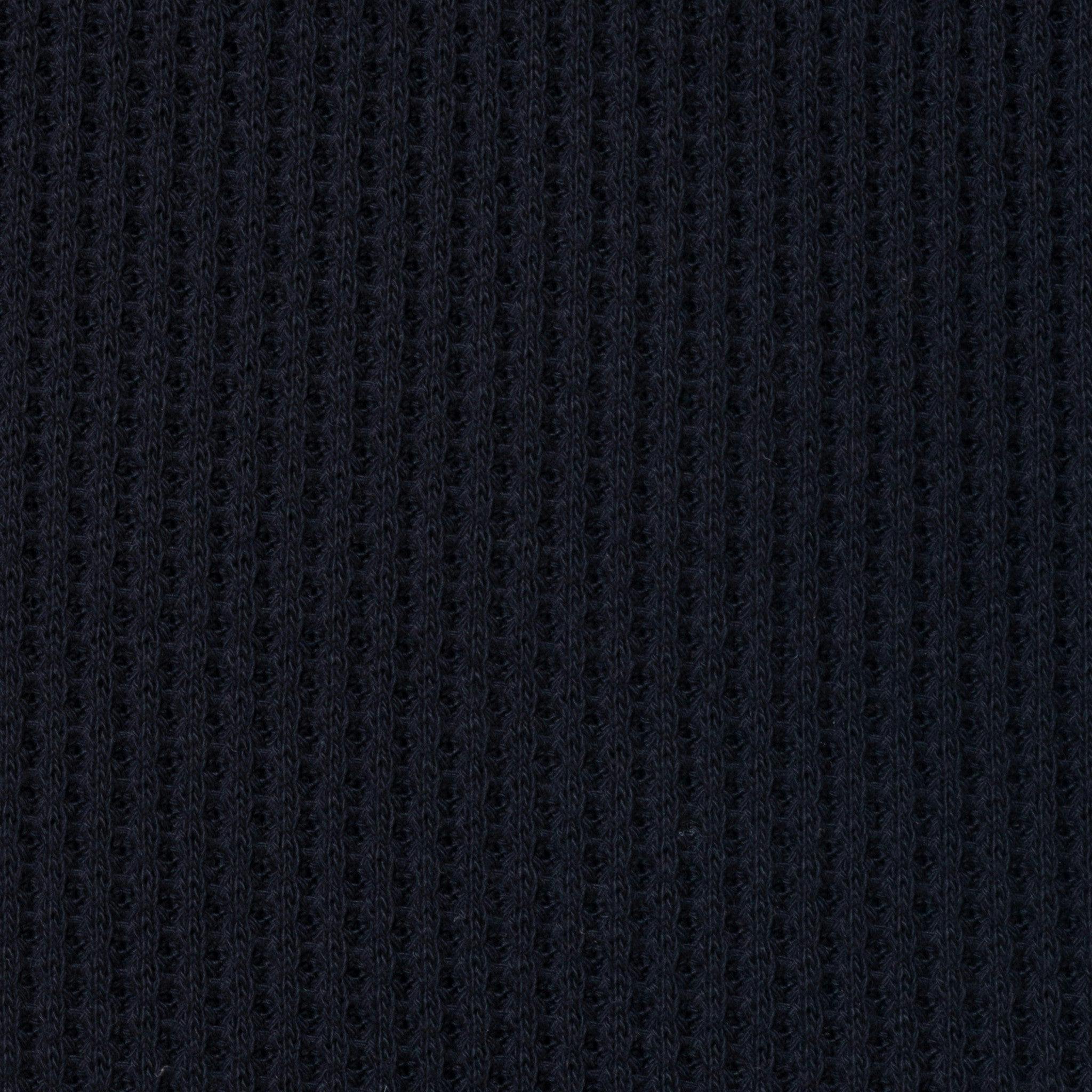 Waffle Quarter-Zip | Navy