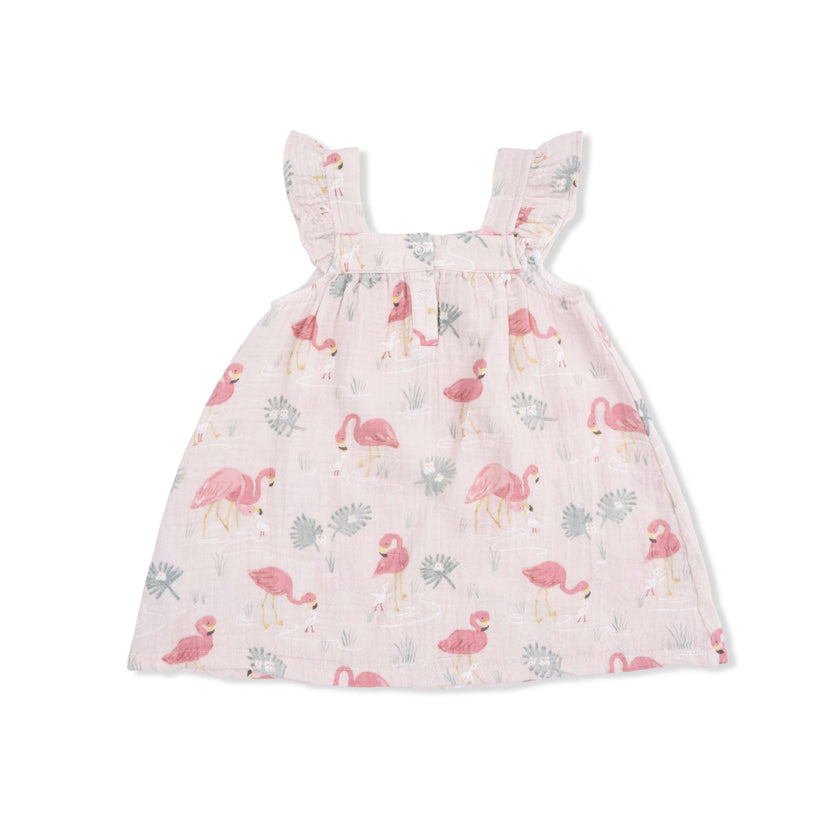 Flamingos - Sundress & Bloomer