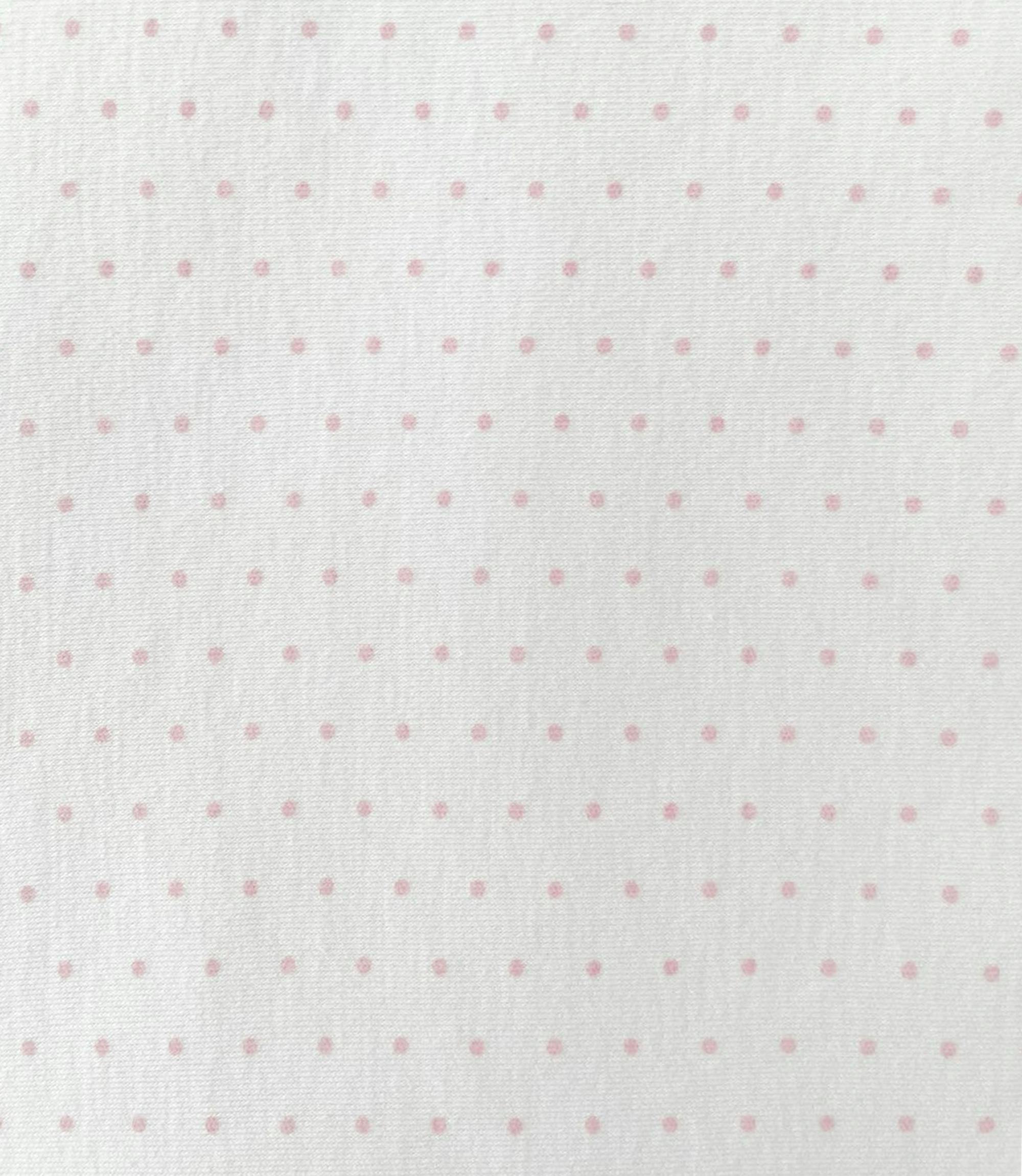 Peruvian Pima Cotton Mini Crib & Pack 'n Play Fitted Sheet – Pink Dots