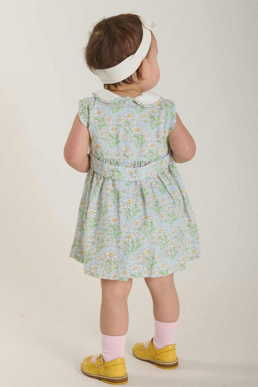 Hand-Smocked Baby Dress - Calista
