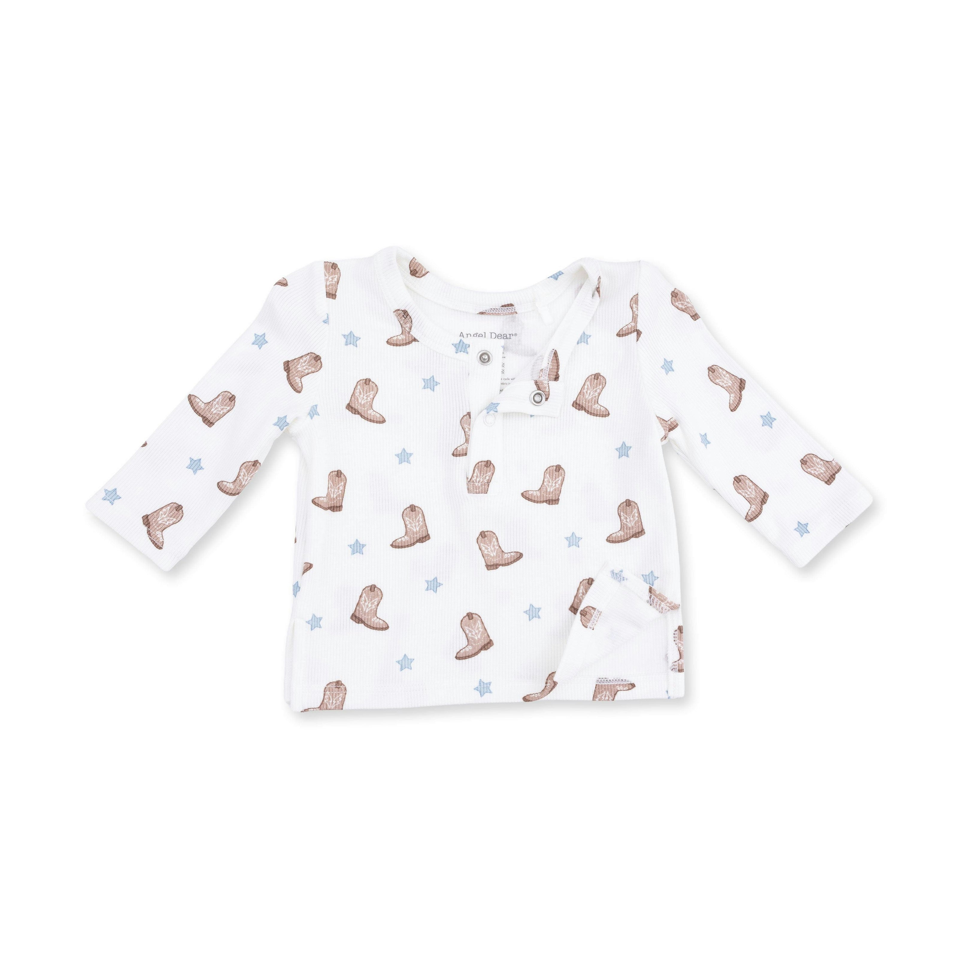 Mini Cowboy Boots - Long Sleeve Henley Play Set