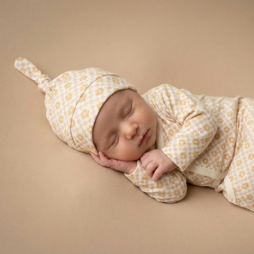 Organic Kimono Infant Sleep Gown