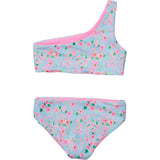 UPF50+ One Shoulder Reversible Bikini