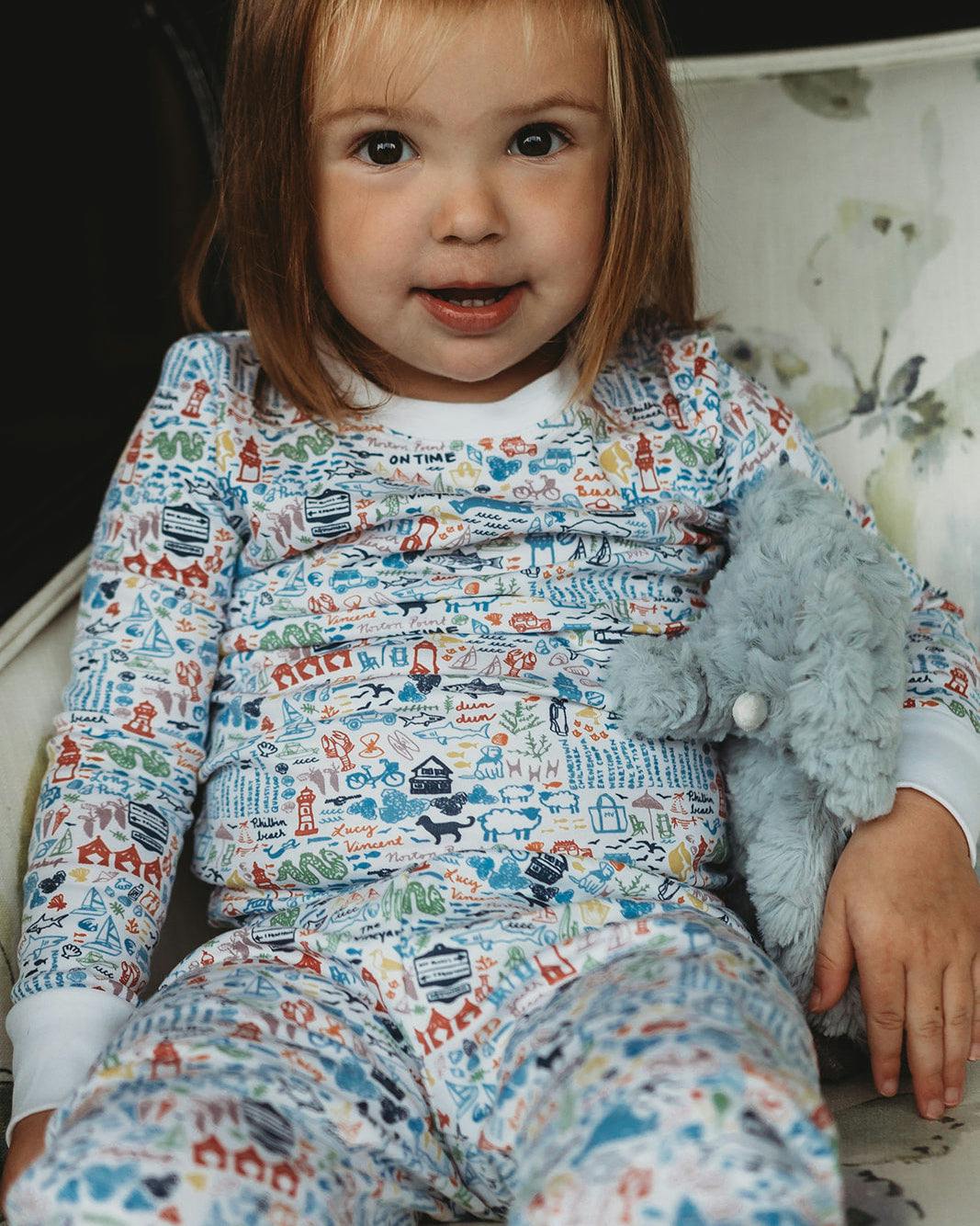 Martha's Vineyard Two Piece Kids Pajamas