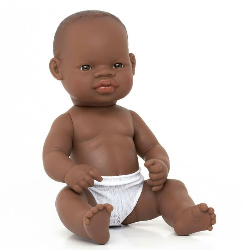 Baby Doll African Boy - 12 5/8"