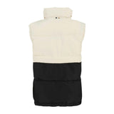 Beige Puffer Jacket Sleeveless