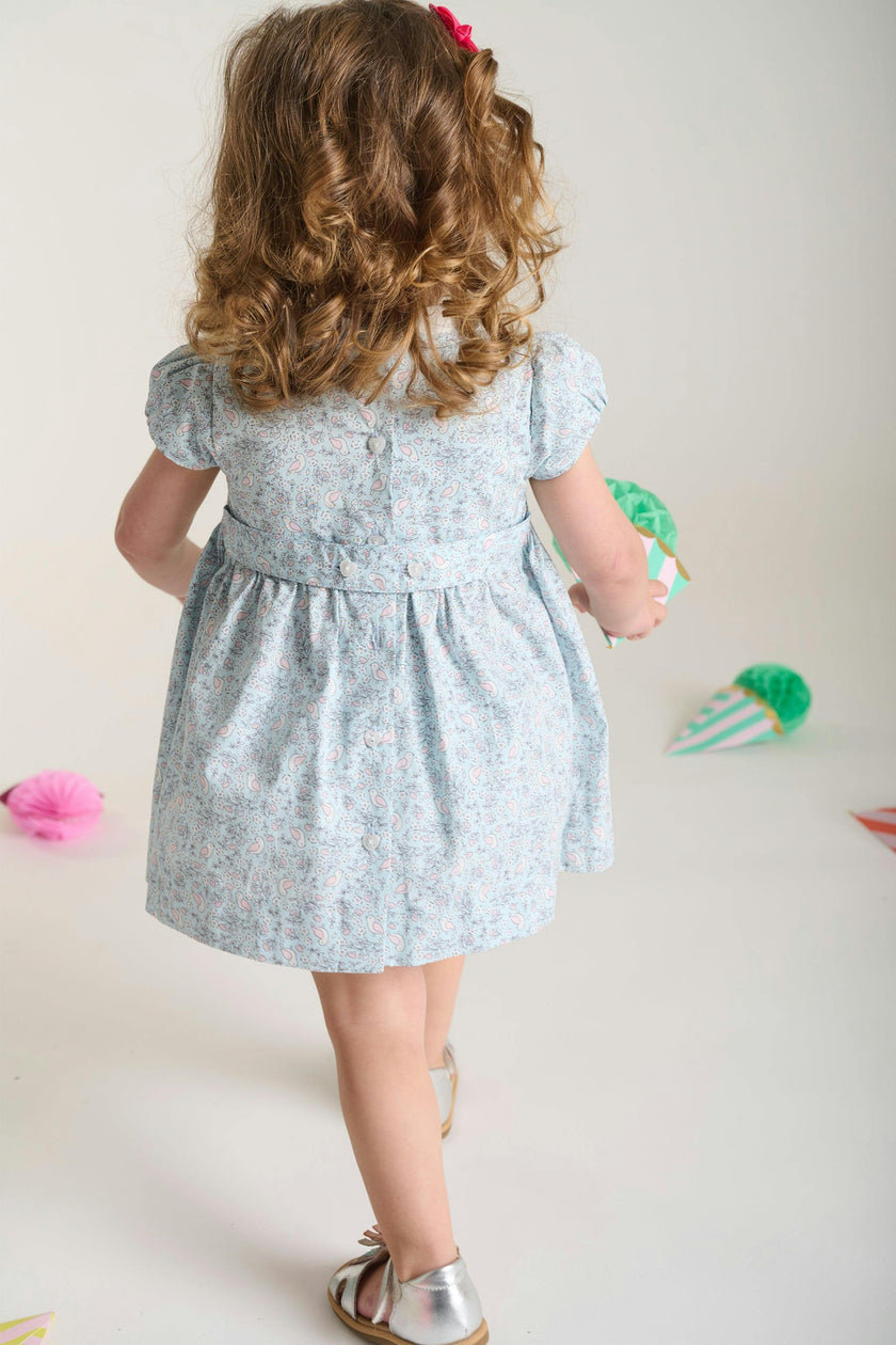 Hand-Smocked Baby Dress - Aderyn