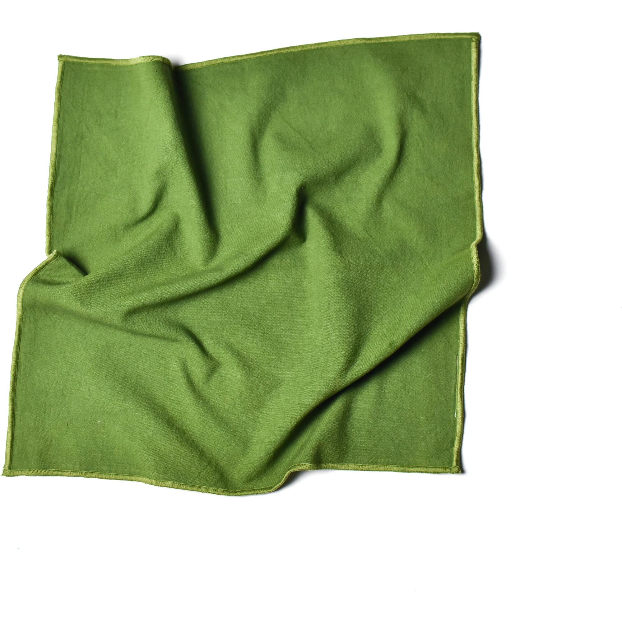 Color Block Olive Napkin