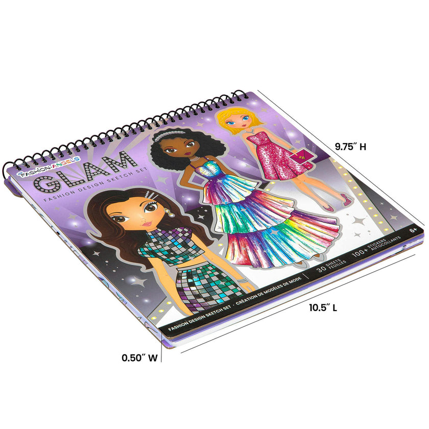 Fashion Design: Sketch Set - Glam