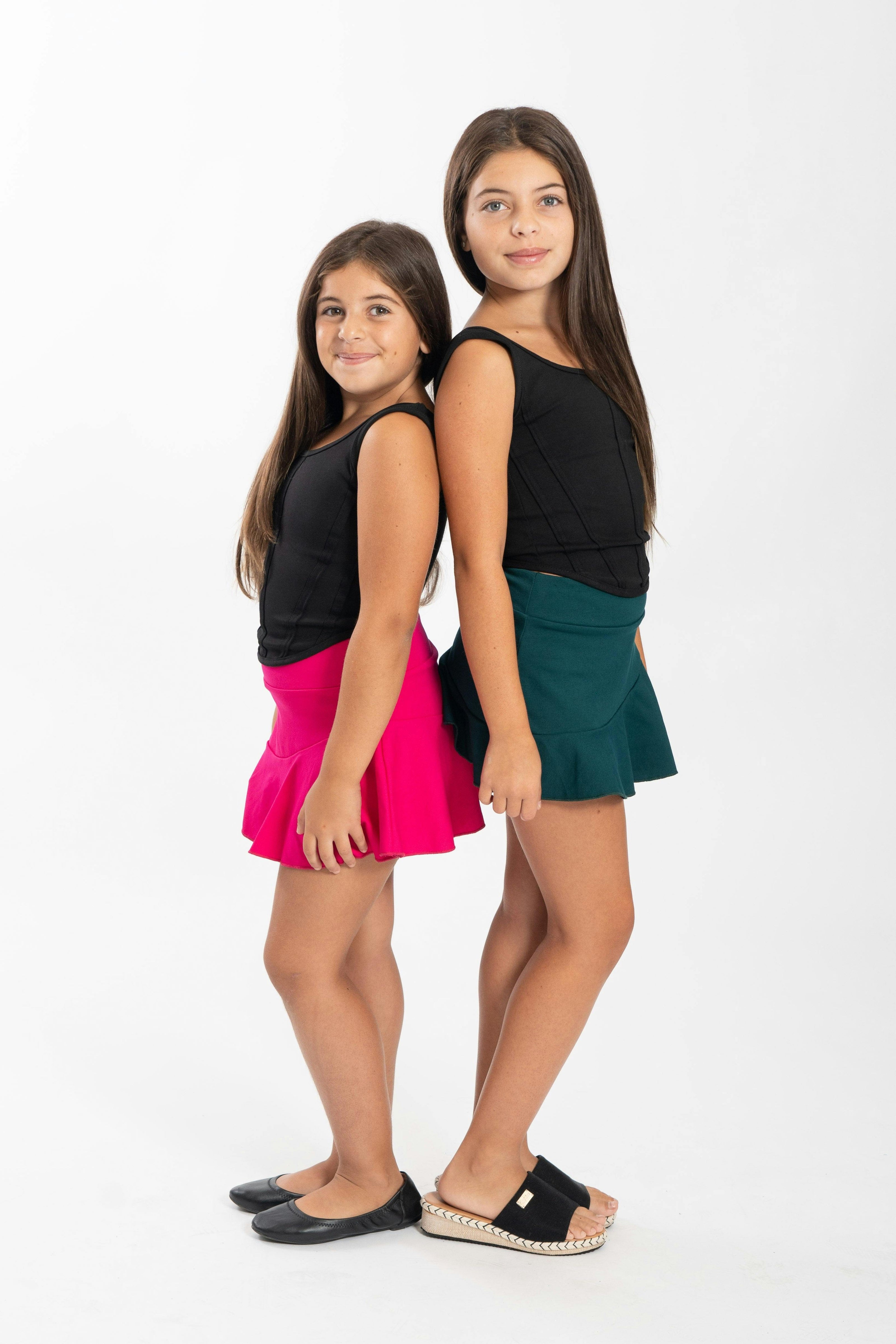 Kids Amy Ruffle Skort