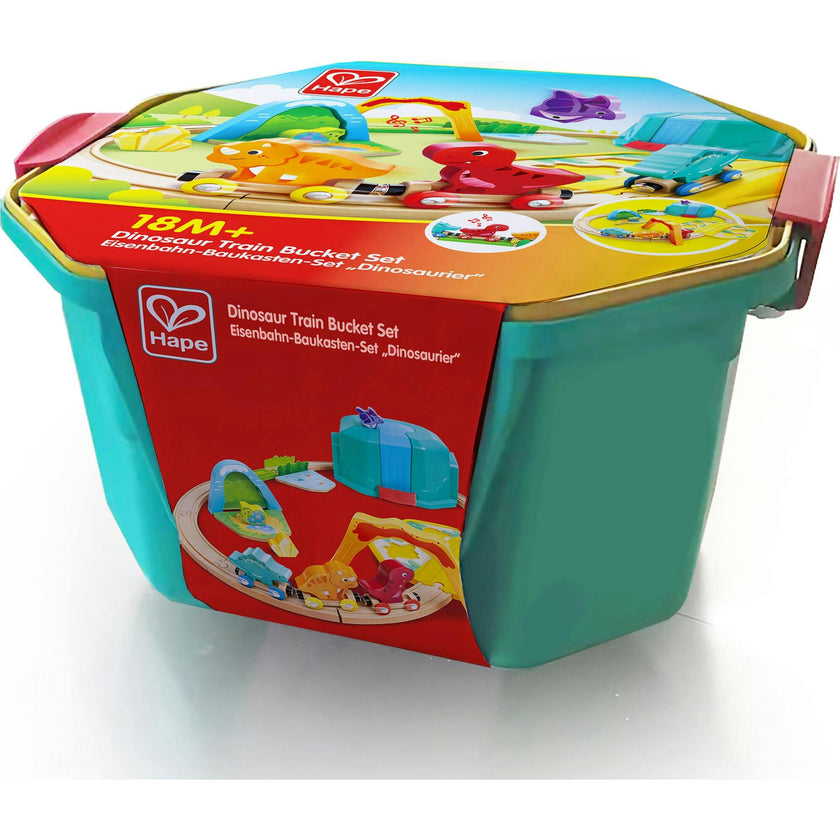 Hape: Train Bucket Set - 27pc