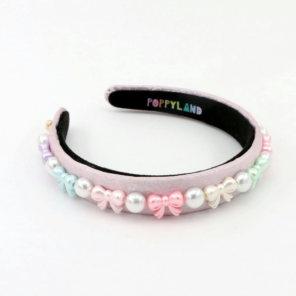 Pastel Bows & Pearls Headband