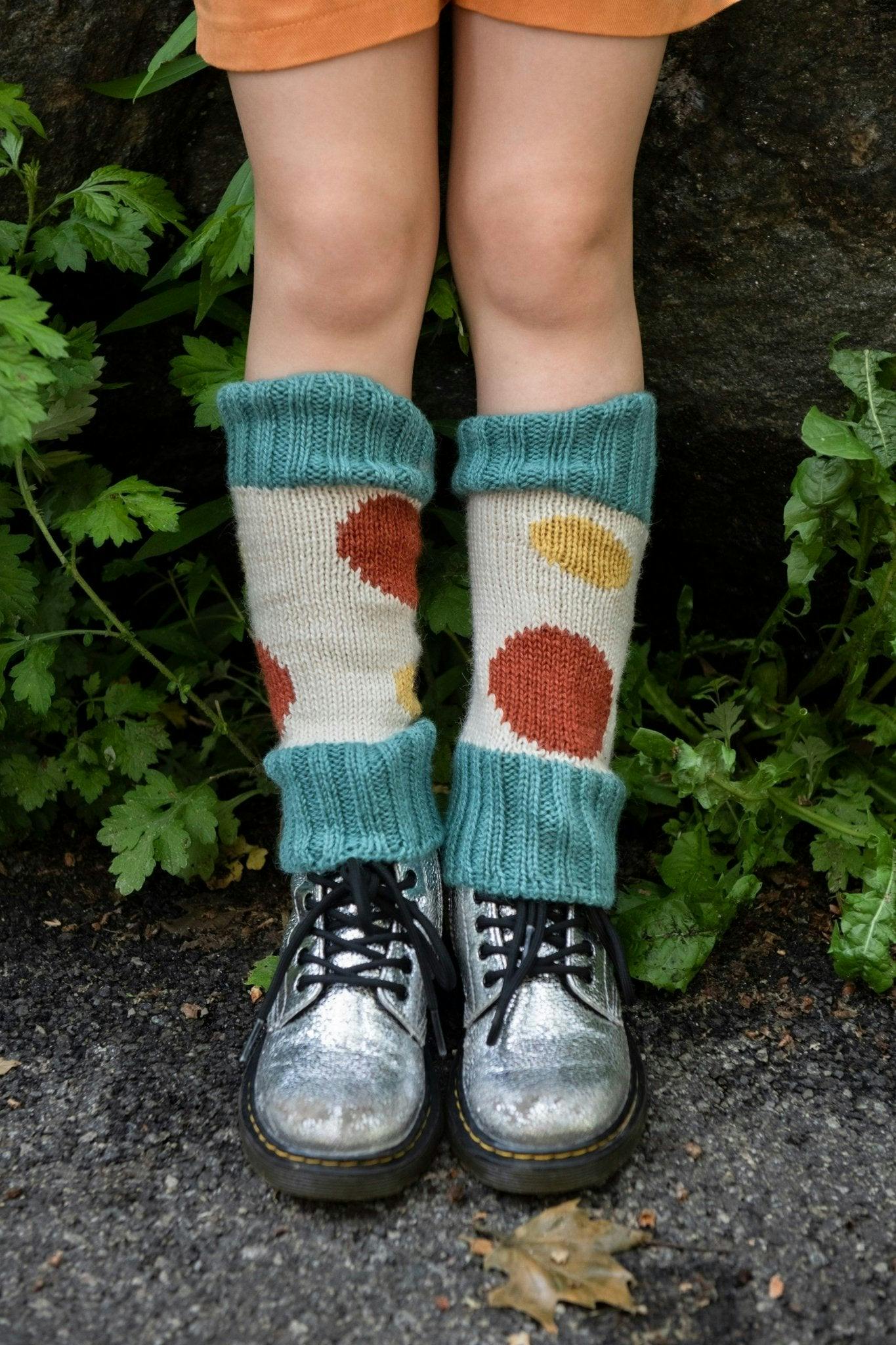 Polka Dot Leg Warmers