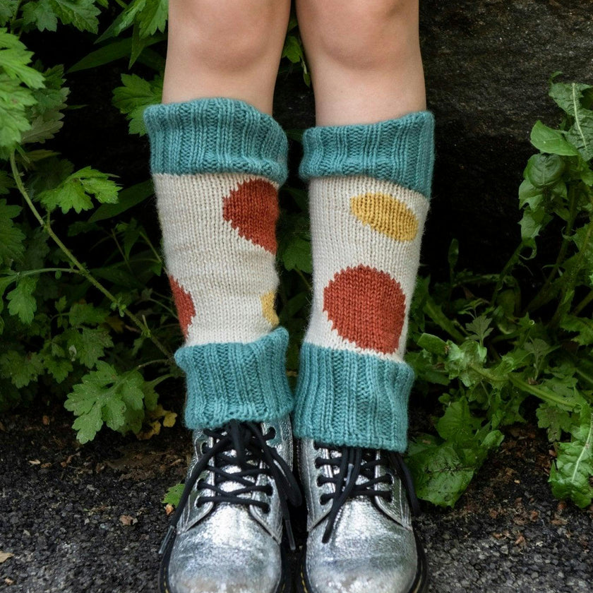 Polka Dot Leg Warmers