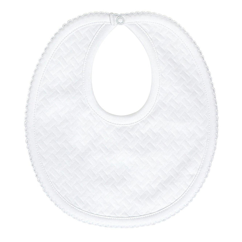 Basket Weave Baby Bib
