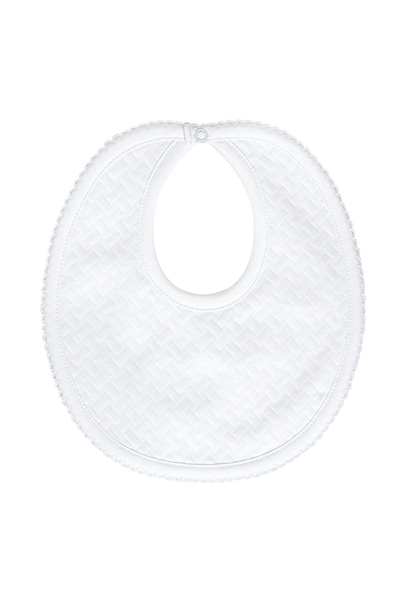 Basket Weave Baby Bib