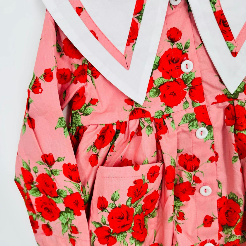 Garden Dress- Vintage Rose