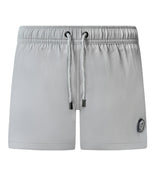 boys solid swim shorts gray