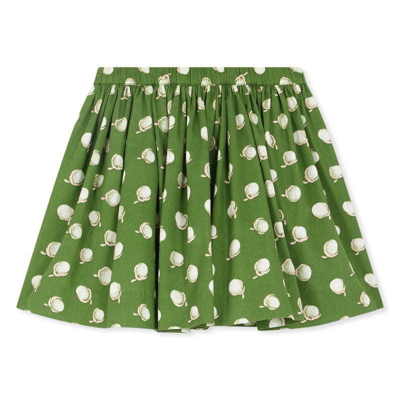BONPOINT Suzon Printed Skirt - Grass