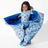 PAW Patrol: Varsity Blue Bamboo Kids Pajama Short Set