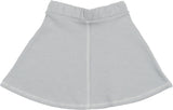 Micro-Grid Patterned Short Skirt