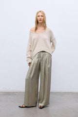 Saffron Woman Pant Gold