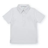 Will Boys' Performance Polo by LH Sport White