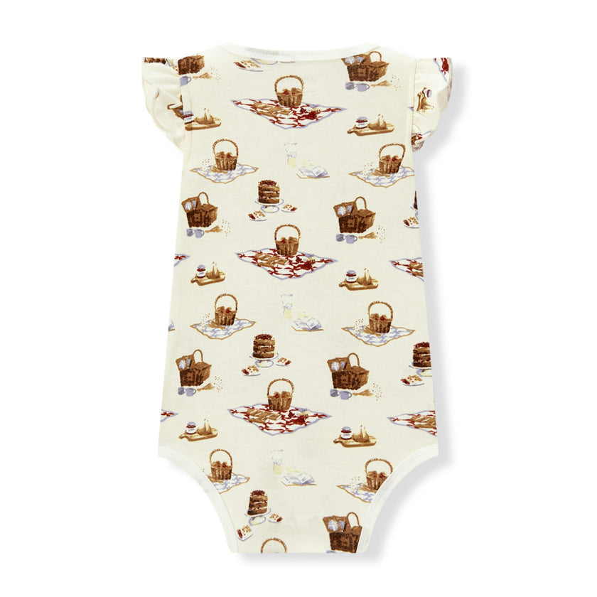 Picnic Organic Cotton Ruffle One Piece