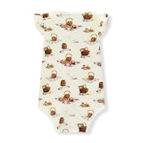 Picnic Organic Cotton Ruffle One Piece