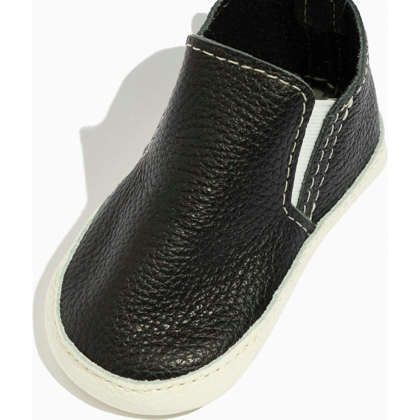 Platinum Slip On Baby Shoe
