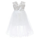 White Demi Glitter Dress