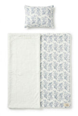 Gauze And Fur Blanket And Pillow Set