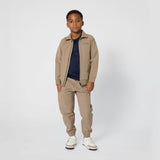 Beige Jogger Sweatpants