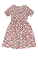 Mini Parker Dress in Floral Fan