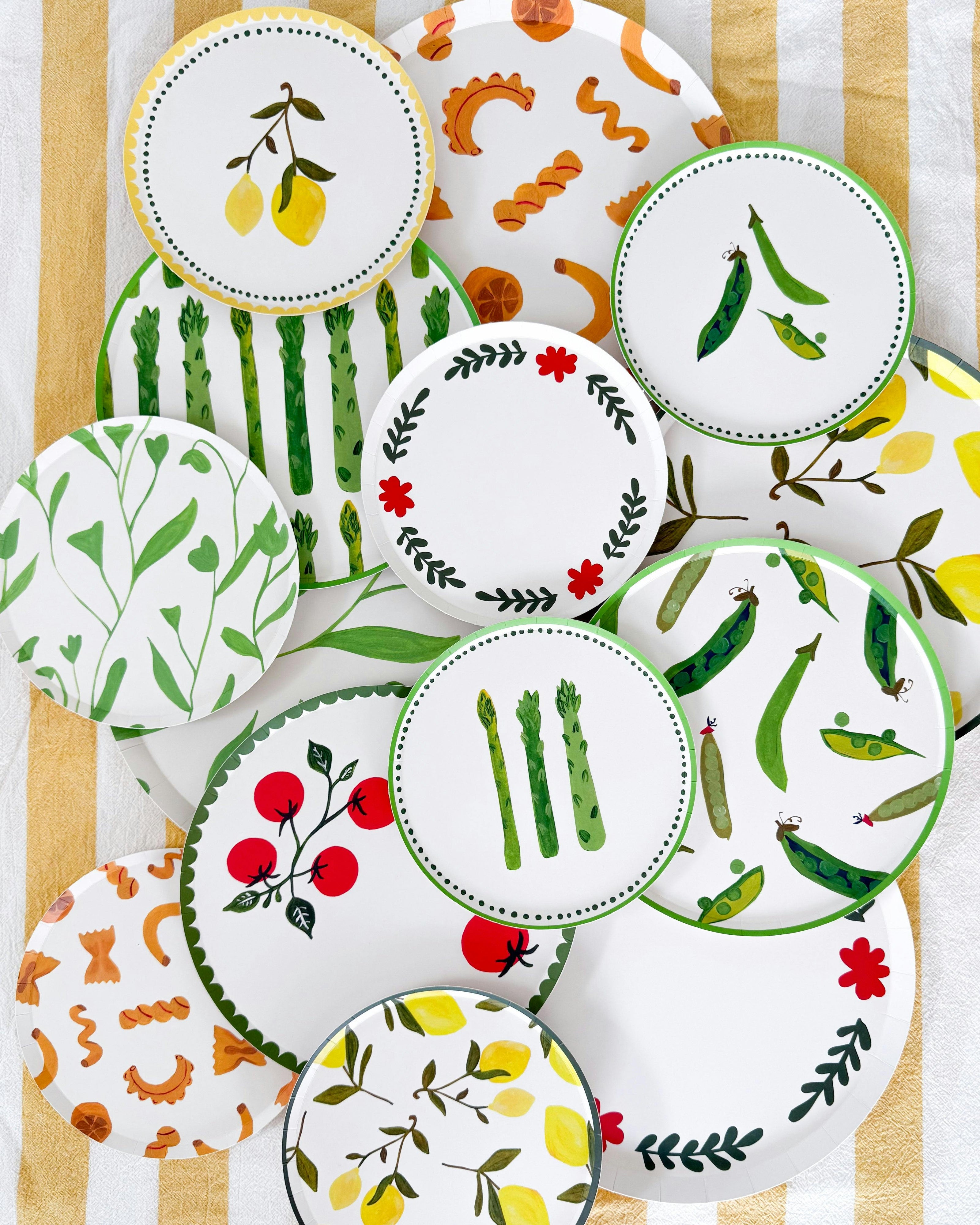 Sweet Pea Appetizer Plate Set - Sprout