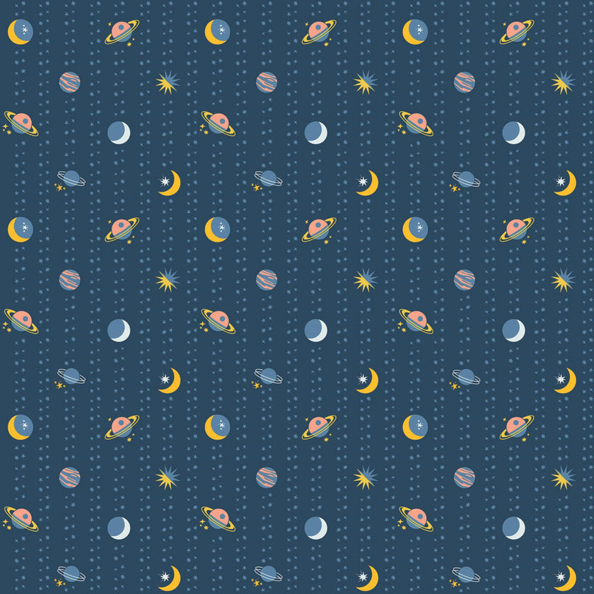 Quilted Skirt in Space
