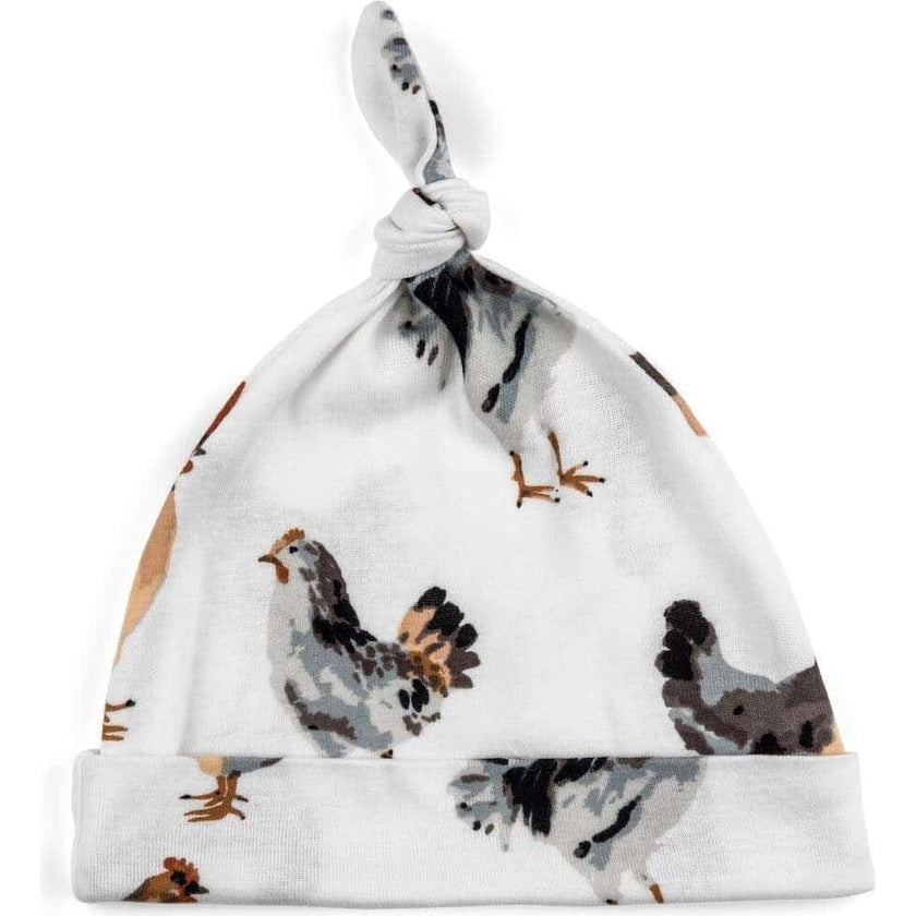 Organic Cotton Knotted Beanie Hat