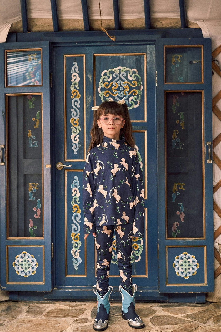 OVEJAS LEGGINGS BLUE