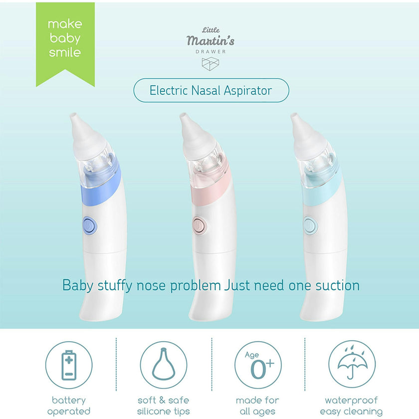 Baby Electric: Nasal Aspirator - Pink
